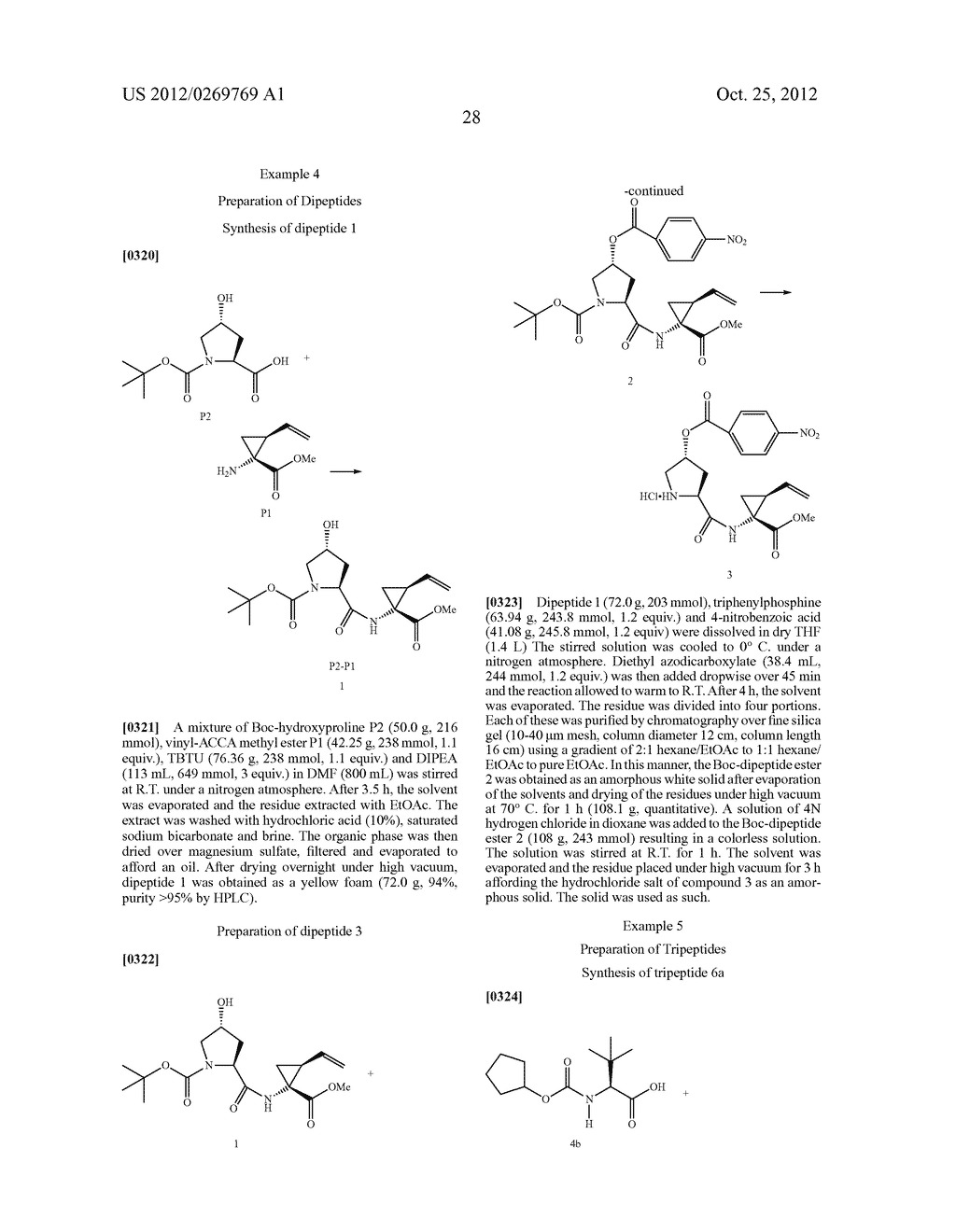 Hepatitis C Inhibitor Compounds - diagram, schematic, and image 29