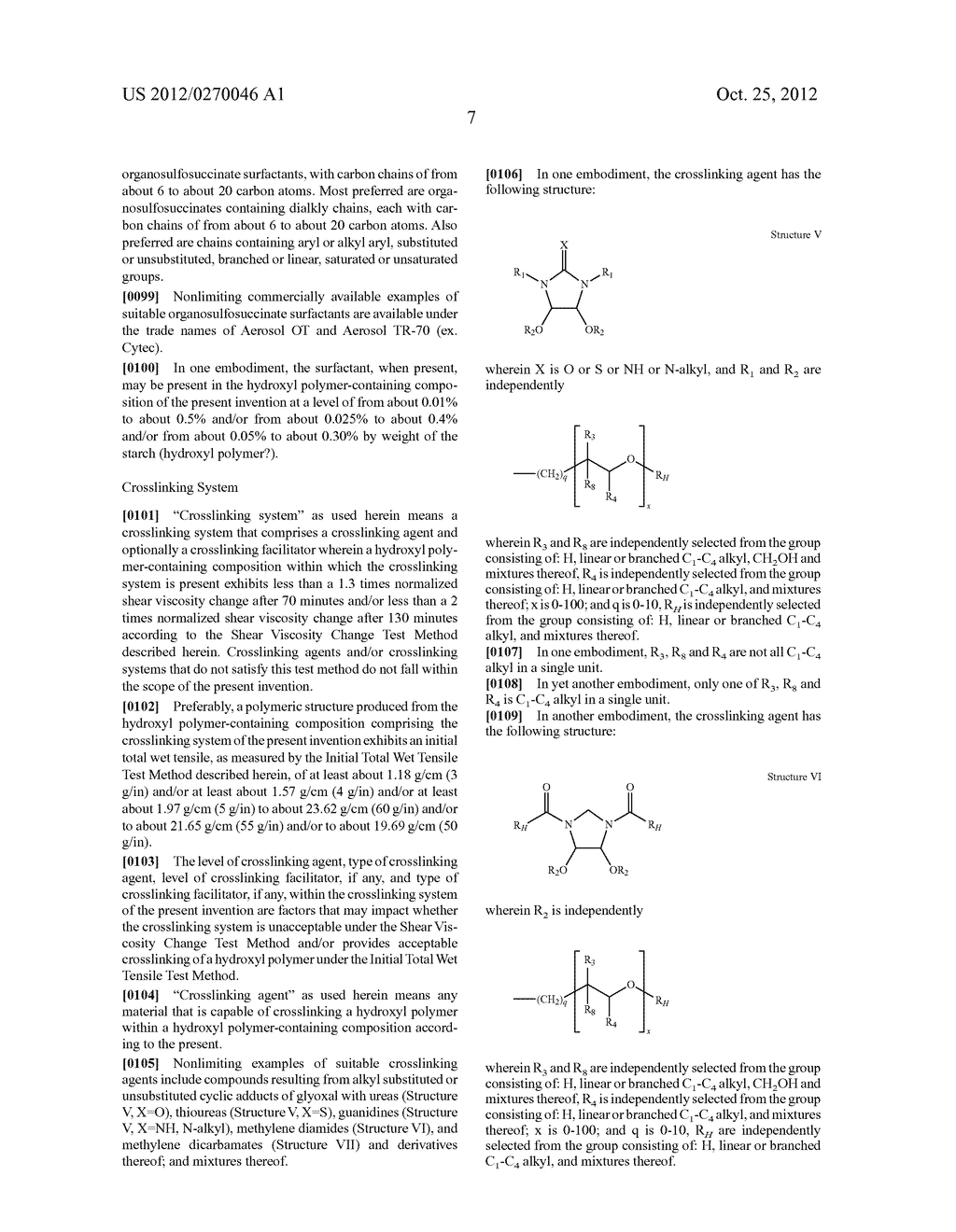 POLYMERIC STRUCTURES COMPRISING A SULFOSUCCINATE - diagram, schematic, and image 12