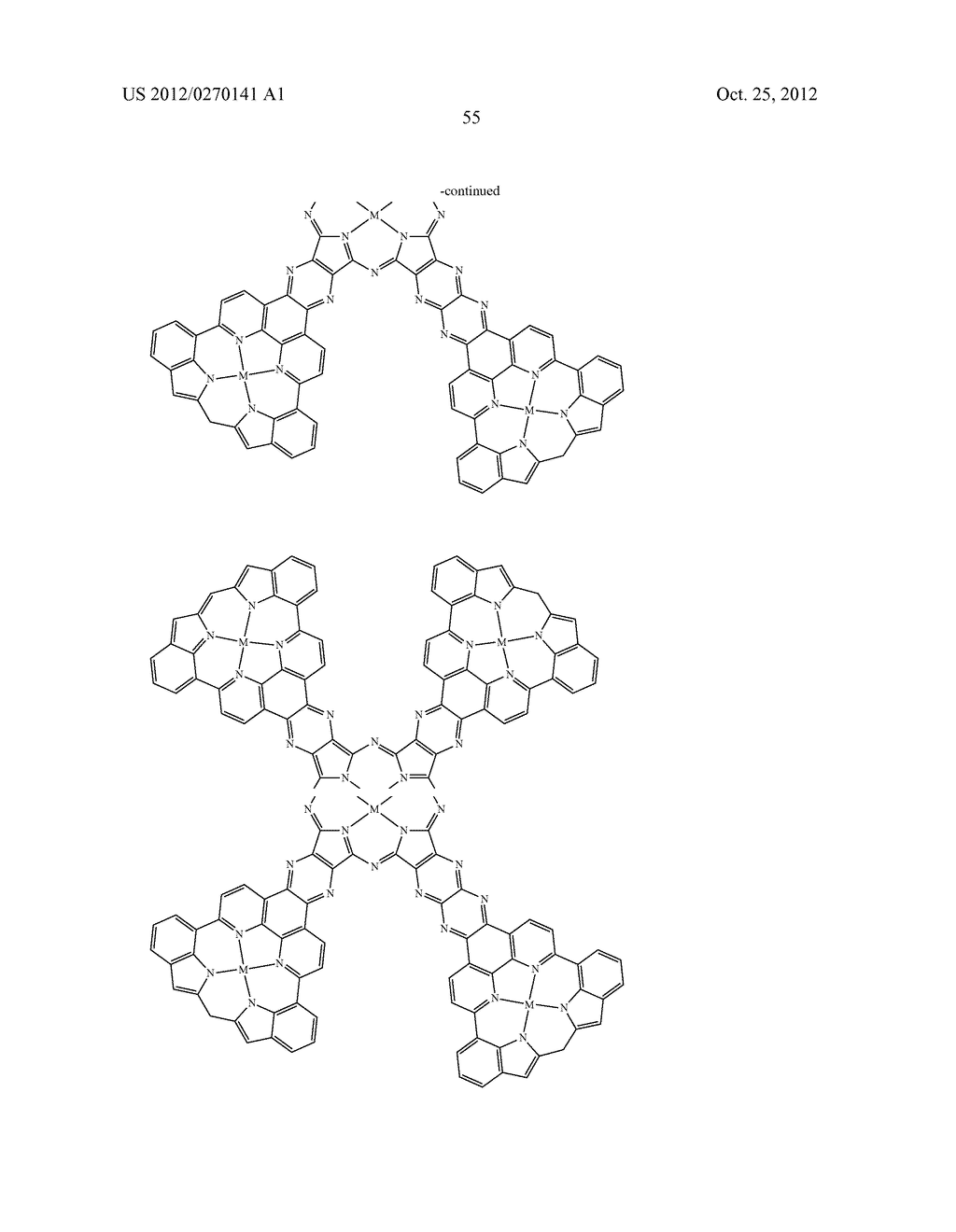 NITROGEN-CONTAINING AROMATIC COMPOUNDS AND METAL COMPLEXES - diagram, schematic, and image 56