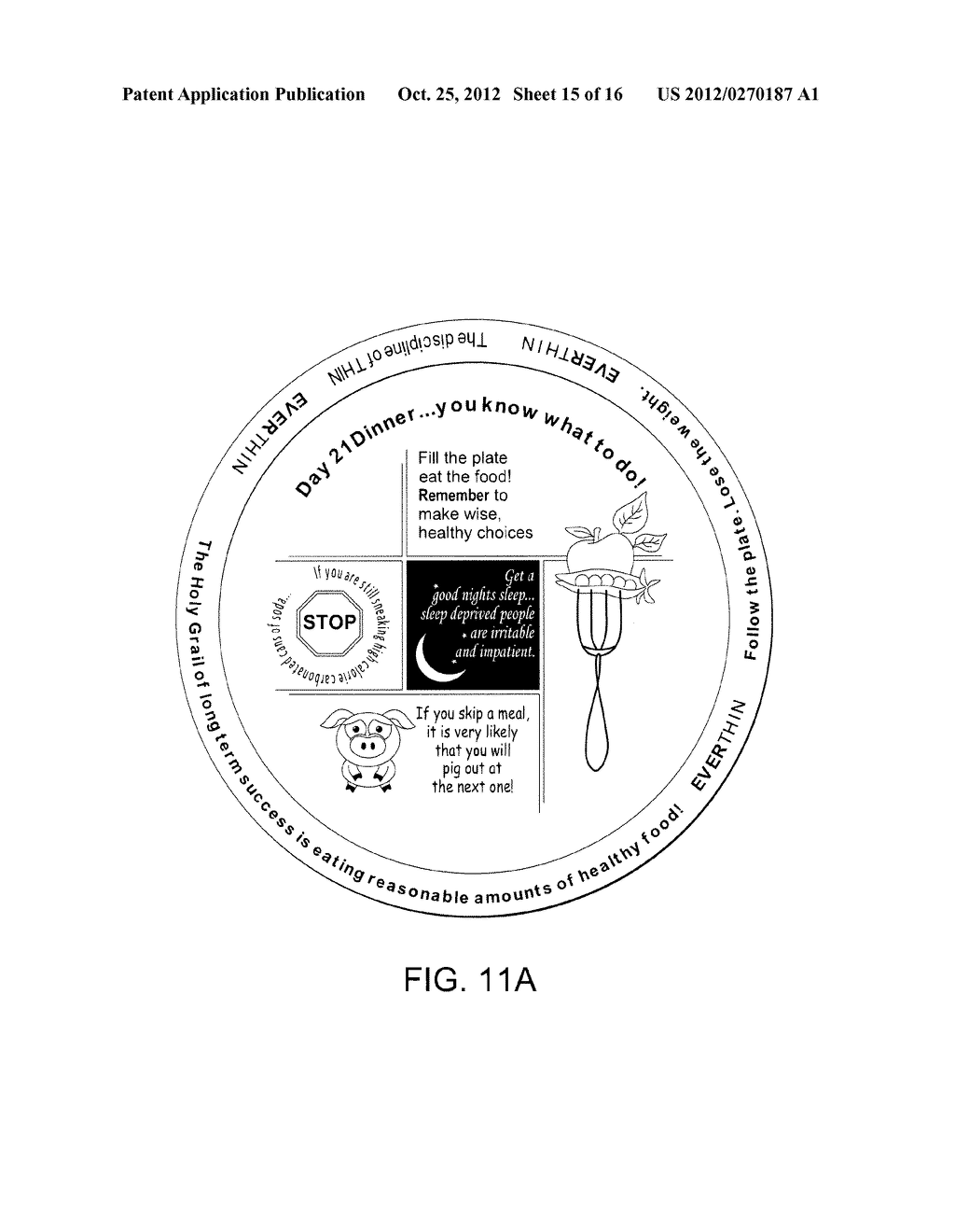 FOOD CONTAINER BEHAVIOR MODIFICATION SYSTEM AND METHOD - diagram, schematic, and image 16