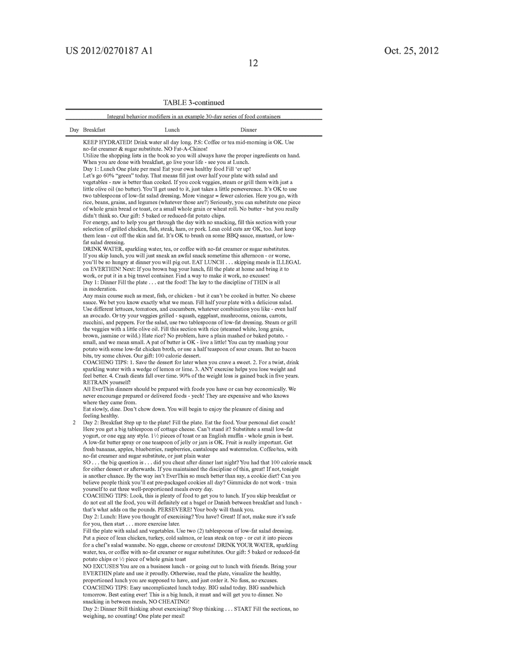 FOOD CONTAINER BEHAVIOR MODIFICATION SYSTEM AND METHOD - diagram, schematic, and image 29