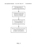 Electronic Flash Card Device and Method of Use Thereof for Passive     Learning diagram and image