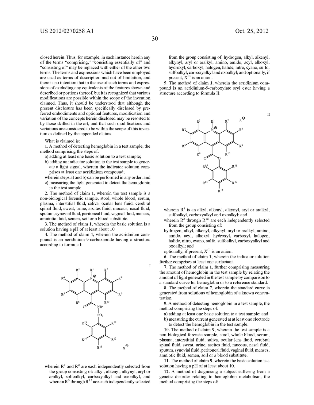 METHODS AND KITS FOR DETECTING HEMOGLOBIN IN TEST SAMPLES - diagram, schematic, and image 38