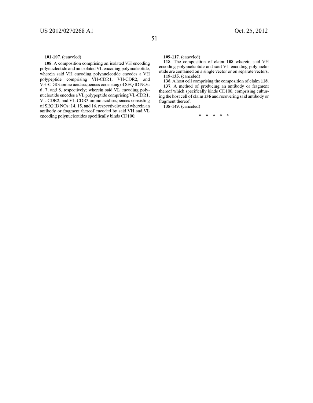 Anti-CD100 Neutralizing Antibodies and Methods of Using the Same - diagram, schematic, and image 75