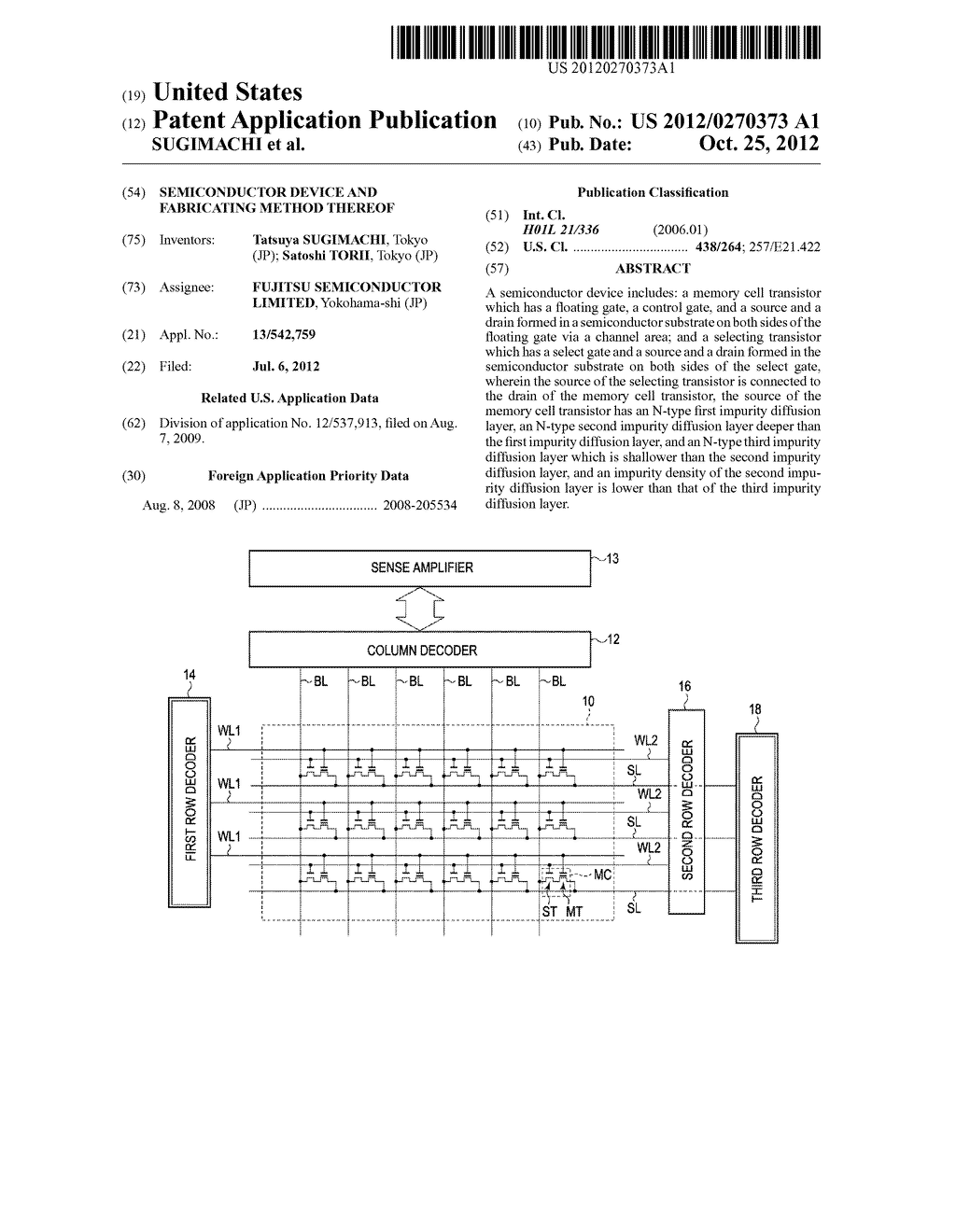 SEMICONDUCTOR DEVICE AND FABRICATING METHOD THEREOF - diagram, schematic, and image 01