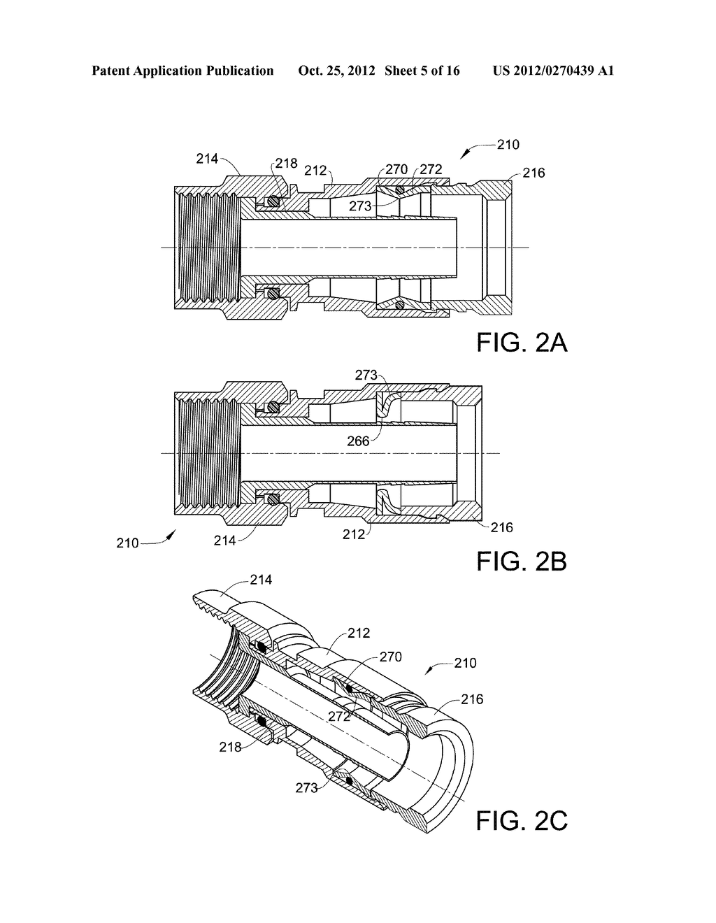 COAXIAL CABLE CONNECTOR HAVING A COLLAPSIBLE PORTION - diagram, schematic, and image 06