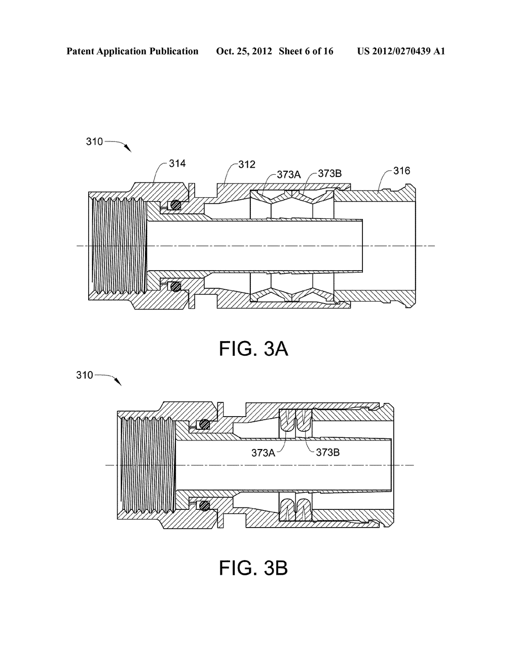 COAXIAL CABLE CONNECTOR HAVING A COLLAPSIBLE PORTION - diagram, schematic, and image 07