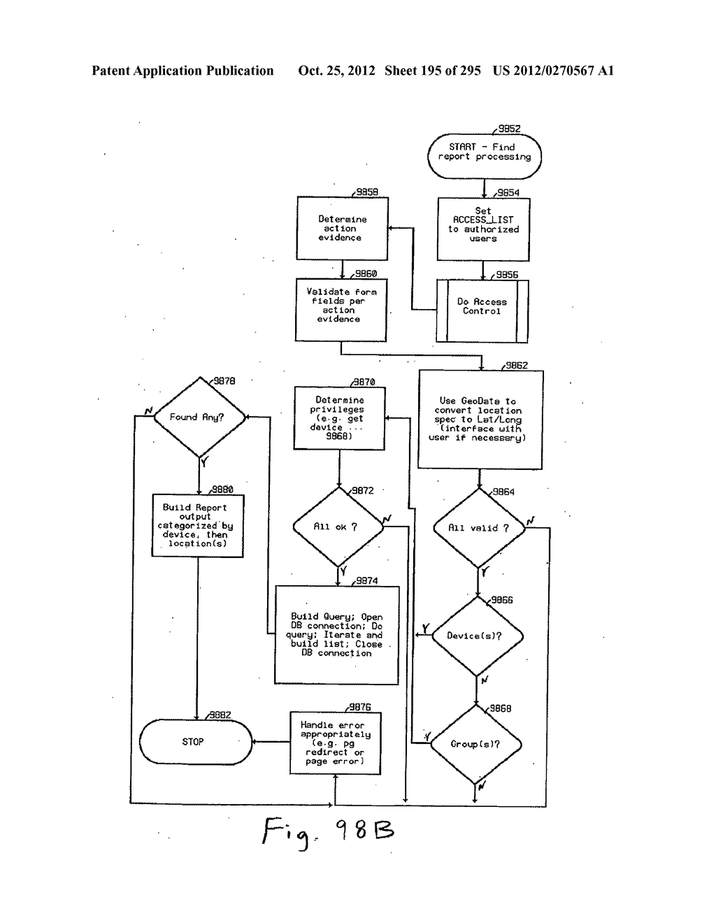 System and method for anonymous location based services - diagram, schematic, and image 196