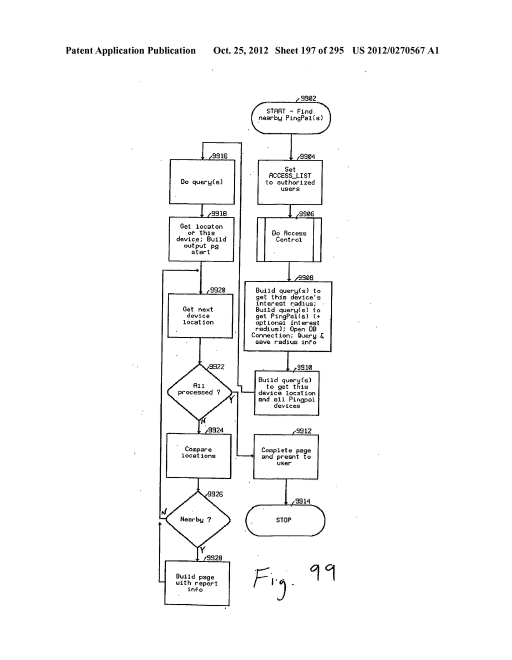 System and method for anonymous location based services - diagram, schematic, and image 198