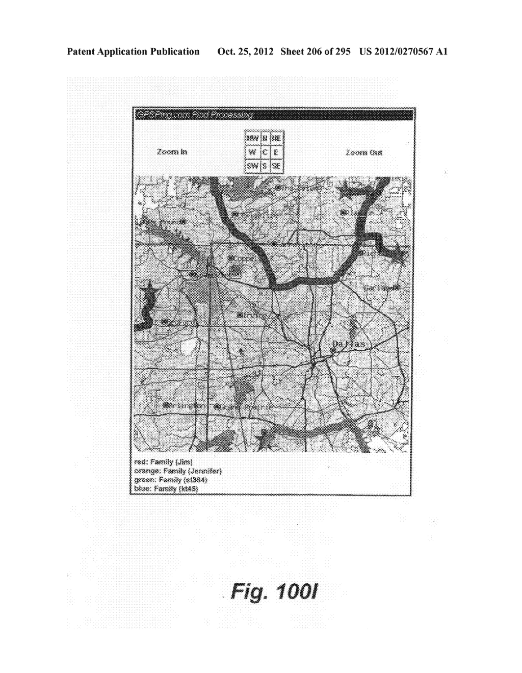 System and method for anonymous location based services - diagram, schematic, and image 207