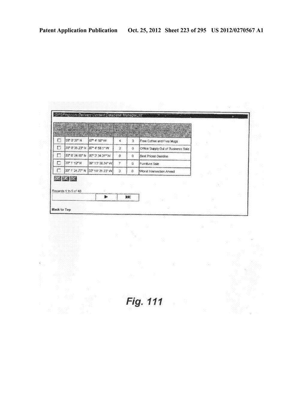 System and method for anonymous location based services - diagram, schematic, and image 224