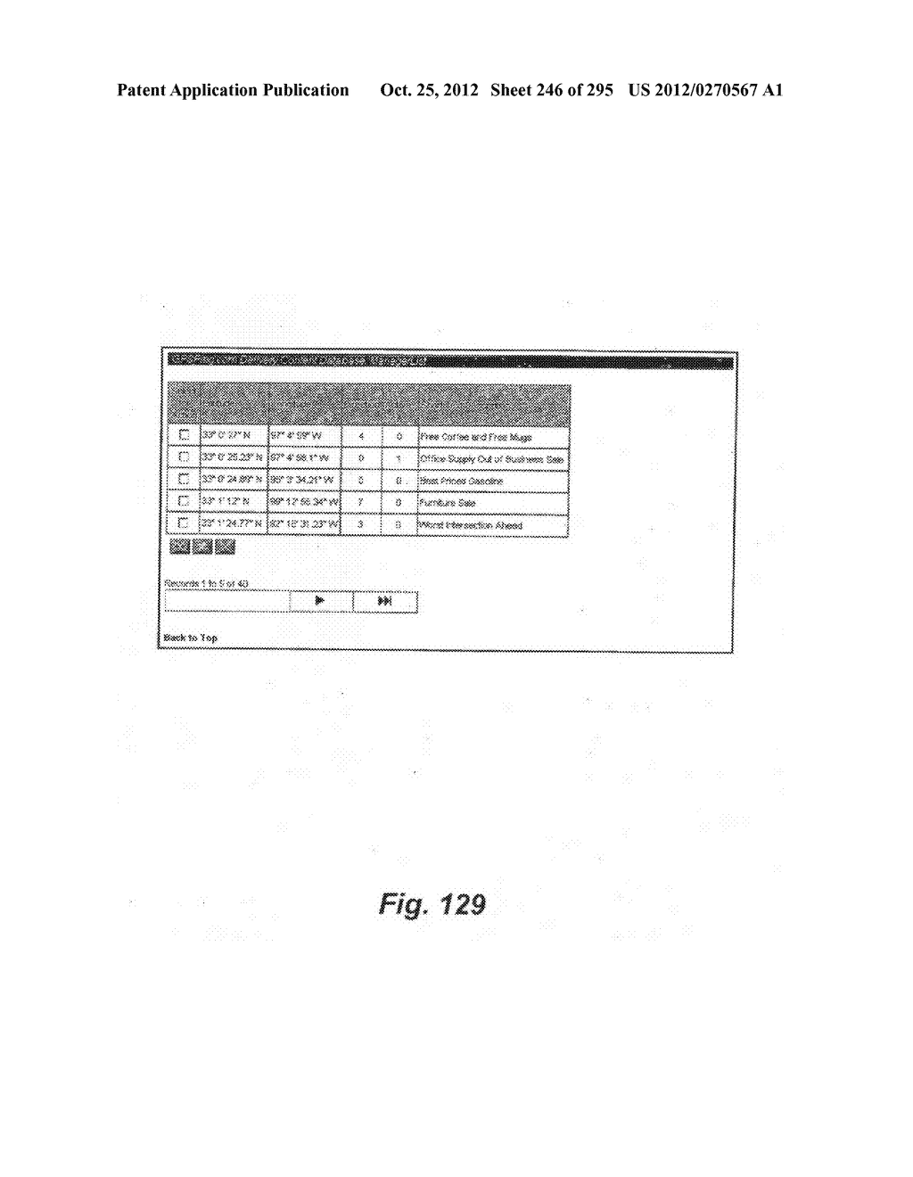 System and method for anonymous location based services - diagram, schematic, and image 247