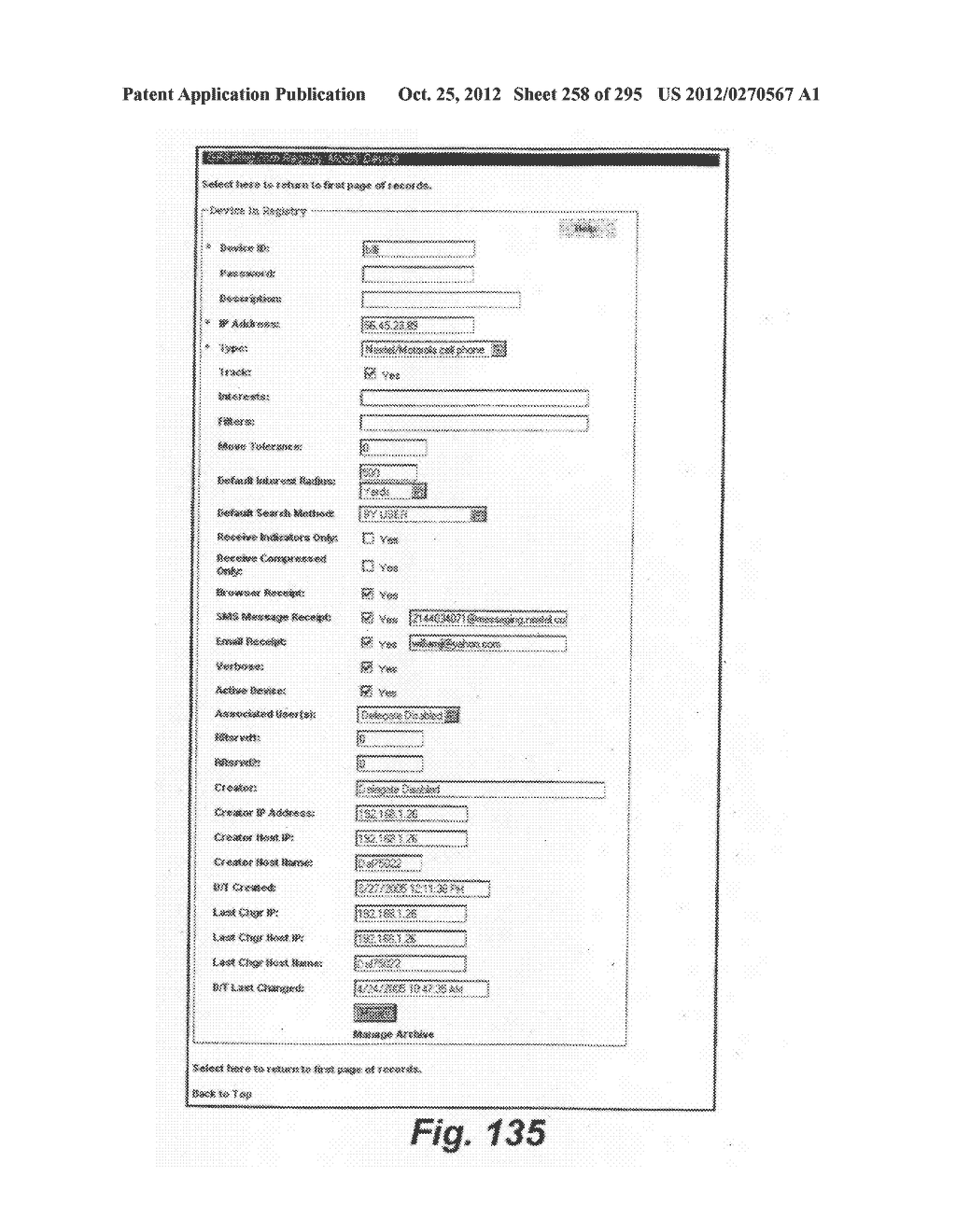 System and method for anonymous location based services - diagram, schematic, and image 259