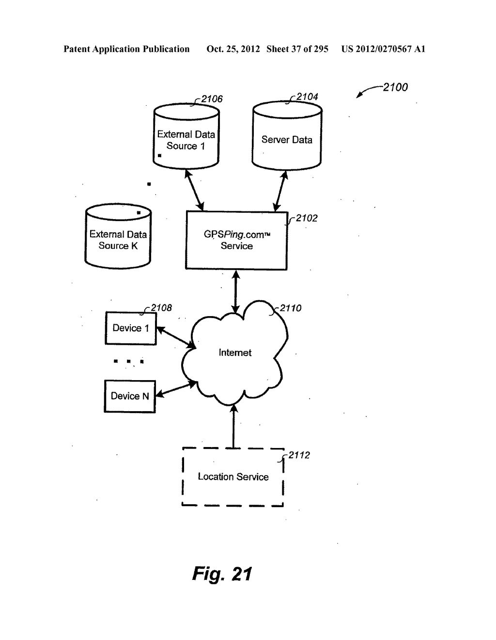 System and method for anonymous location based services - diagram, schematic, and image 38