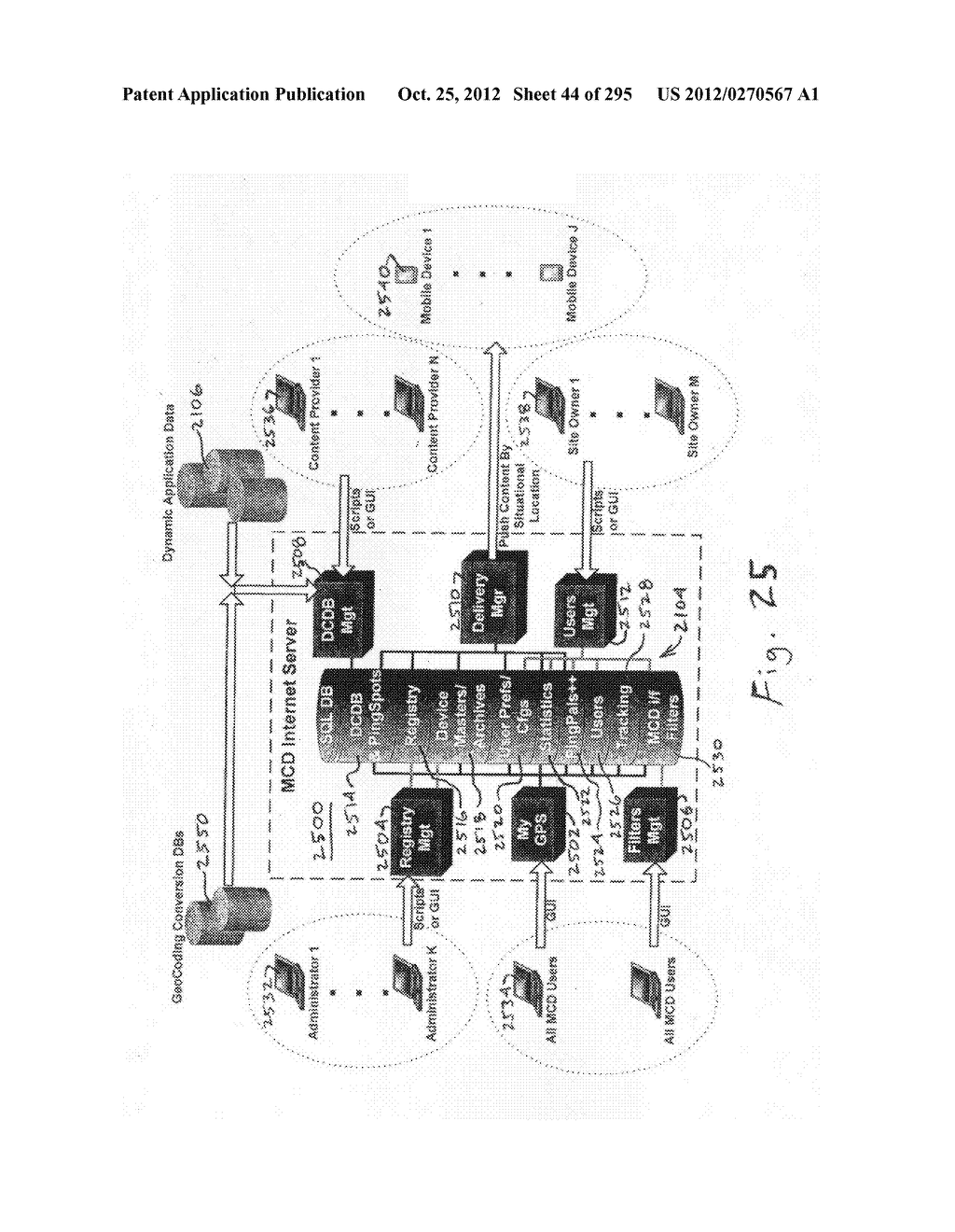 System and method for anonymous location based services - diagram, schematic, and image 45