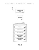 Display of Notifications to Members of a Gaming Group diagram and image