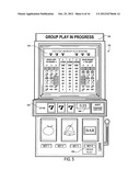 Display of Notifications to Members of a Gaming Group diagram and image