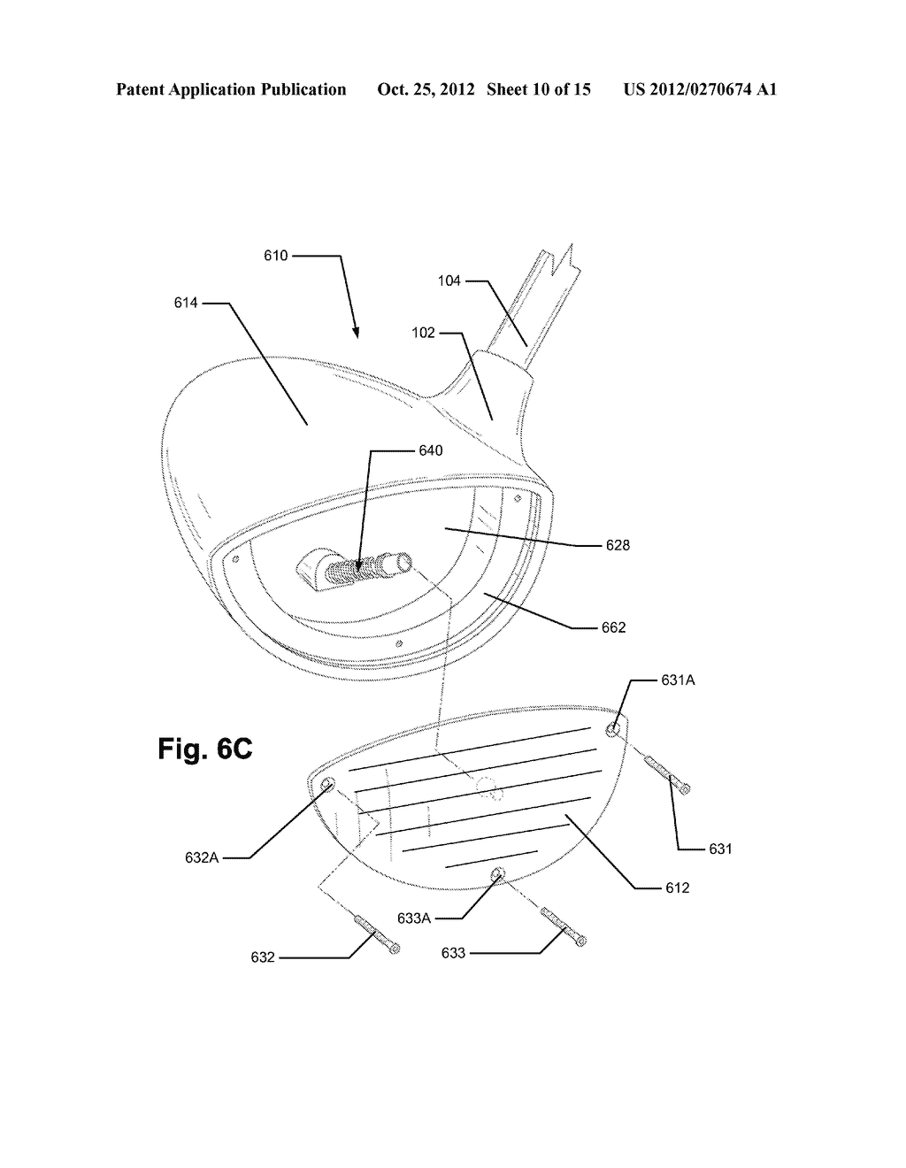 Golf Club or Golf Club Head Having an Adjustable Ball Striking Face - diagram, schematic, and image 11