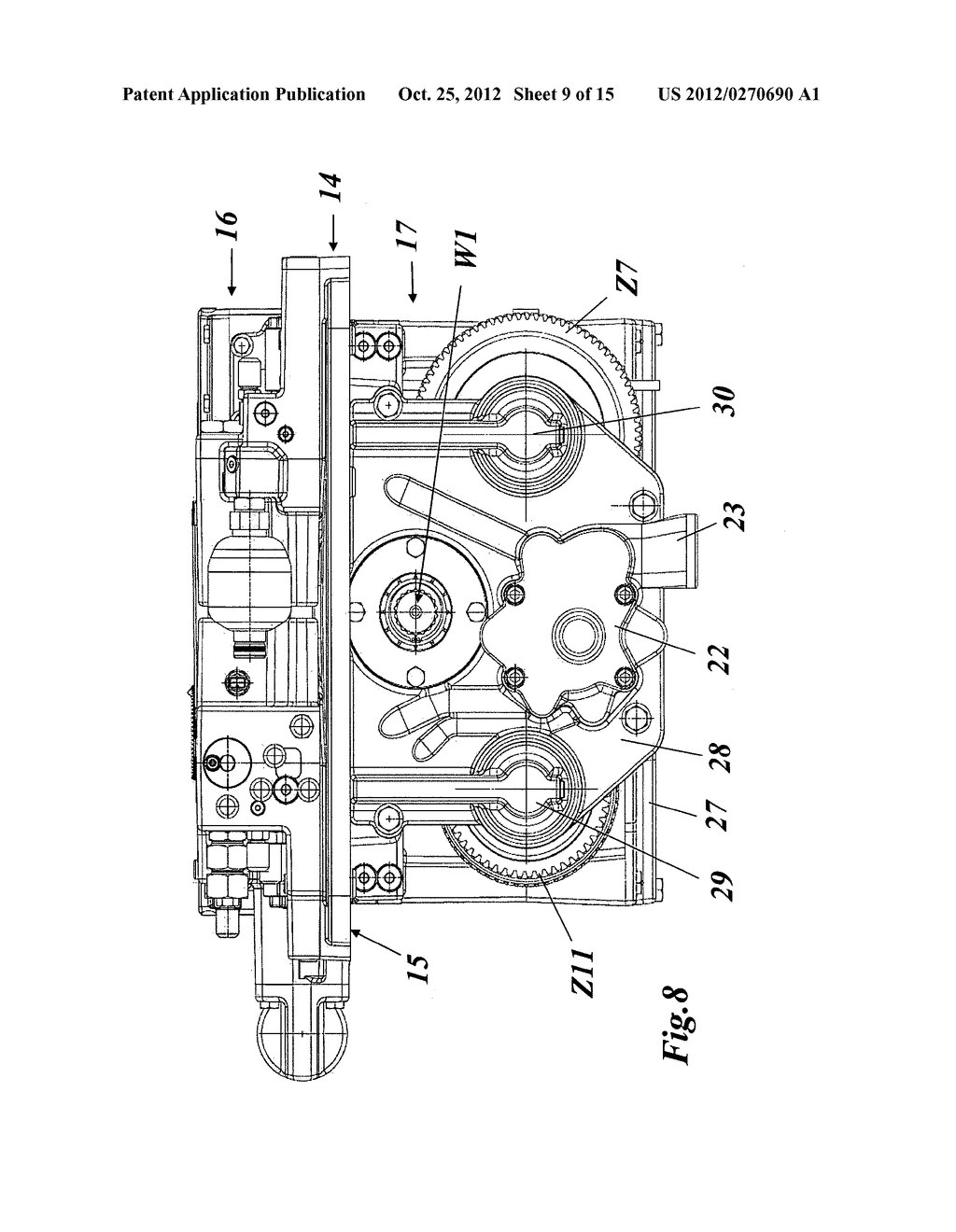 HYDROSTATICALLY POWER-SPLITTING TRANSMISSION - diagram, schematic, and image 10