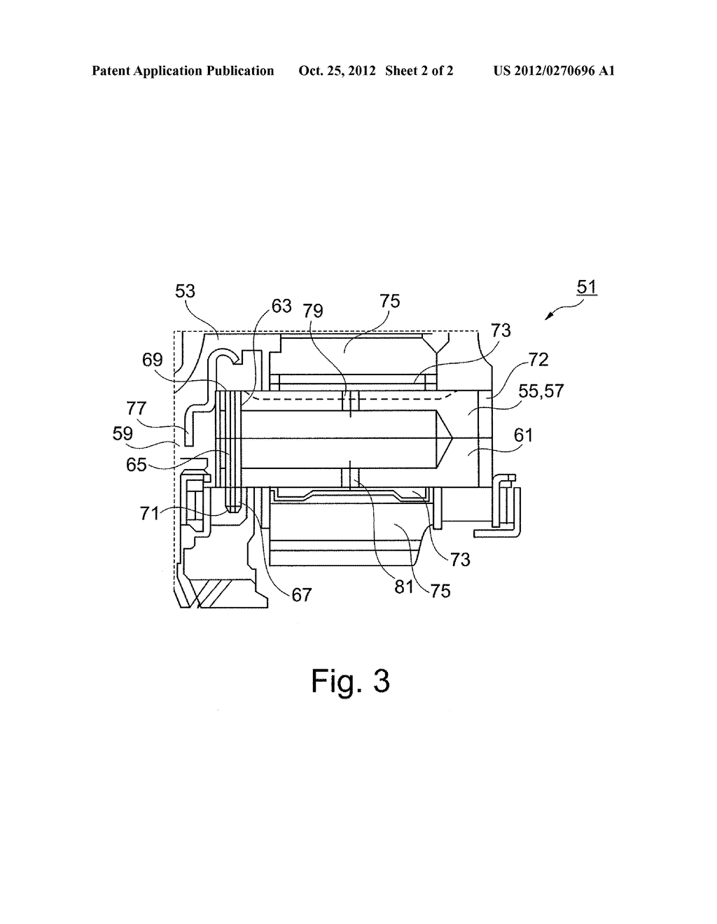 BEARING PIN FOR A PLANETARY TRANSMISSION AND CARRIER ARRANGEMENT FOR A     PLANETARY TRANSMISSION - diagram, schematic, and image 03