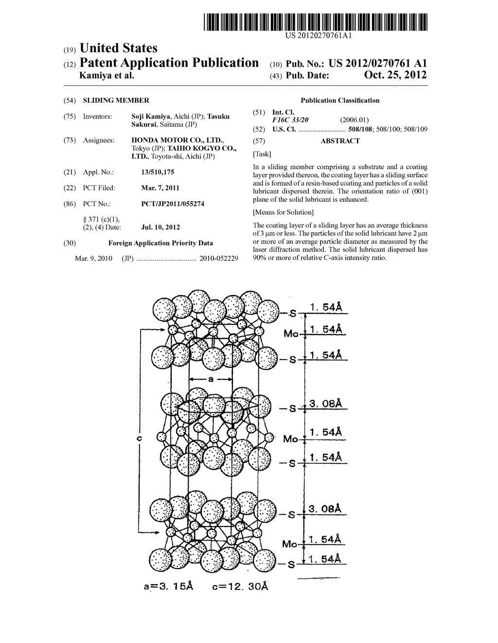 SLIDING MEMBER - diagram, schematic, and image 01