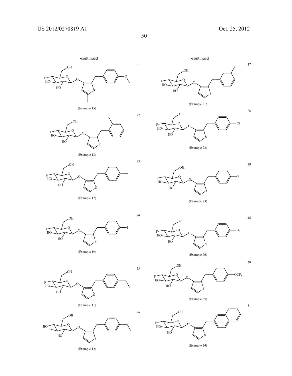 USE OF COMPOUNDS WITH SGLT-1/SGLT-2 INHIBITOR ACTIVITY FOR PRODUCING     MEDICAMENTS FOR TREATMENT OF BONE DISEASE - diagram, schematic, and image 55