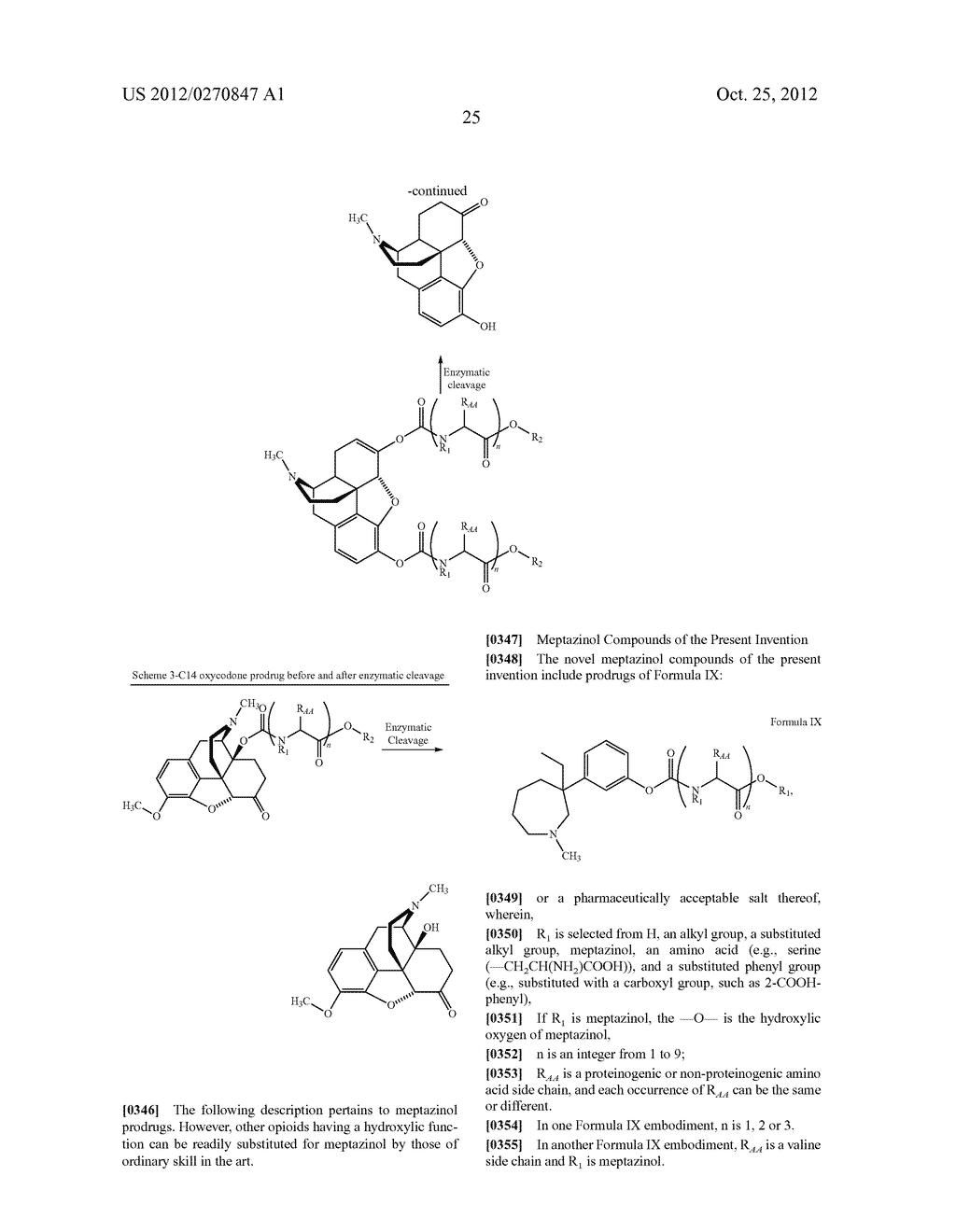 NOVEL CARBAMATE AMINO ACID AND PEPTIDE PRODRUGS OF OPIATES AND USES     THEREOF - diagram, schematic, and image 26