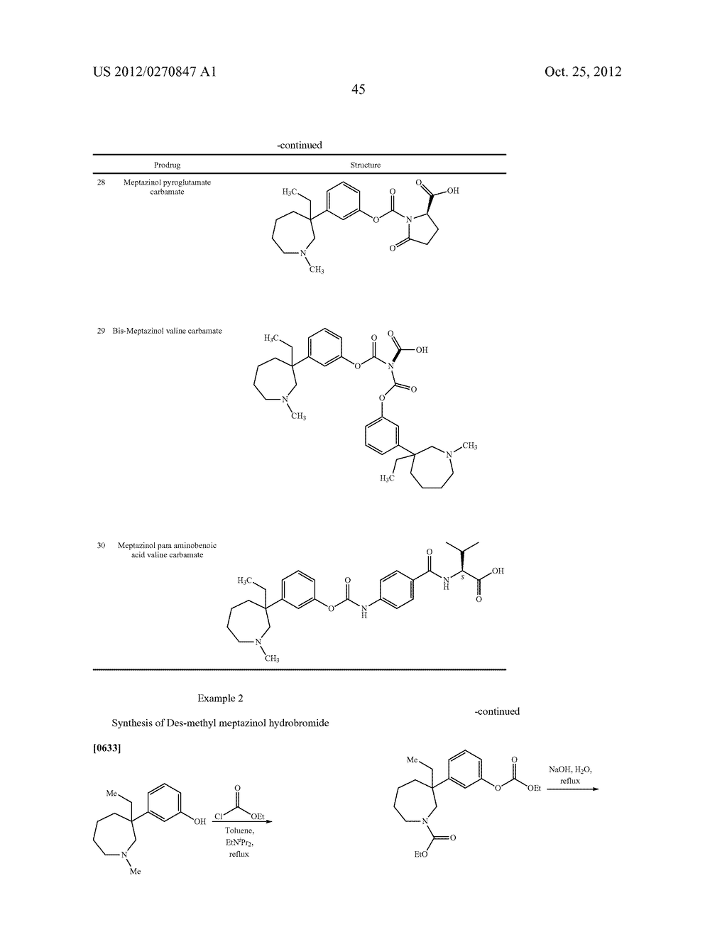 NOVEL CARBAMATE AMINO ACID AND PEPTIDE PRODRUGS OF OPIATES AND USES     THEREOF - diagram, schematic, and image 46