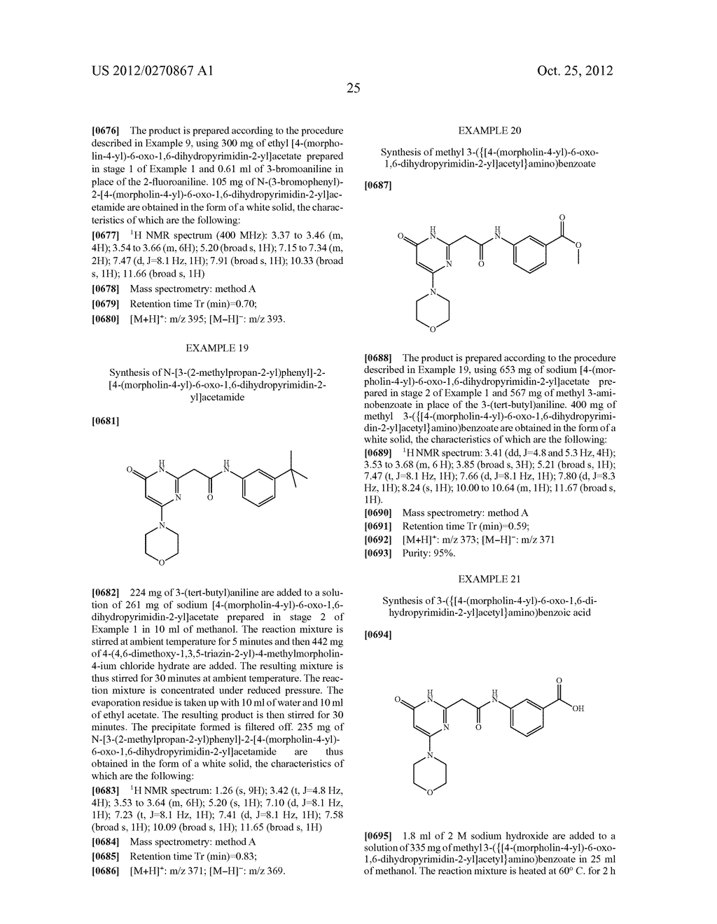 NOVEL (6-OXO-1,6-DIHYDROPYRIMIDIN-2-YL)AMIDE DERIVATIVES, PREPARATION     THEREOF AND PHARMACEUTICAL USE THEREOF AS AKT(PKB) PHOSPHORYLATION     INHIBITORS - diagram, schematic, and image 26