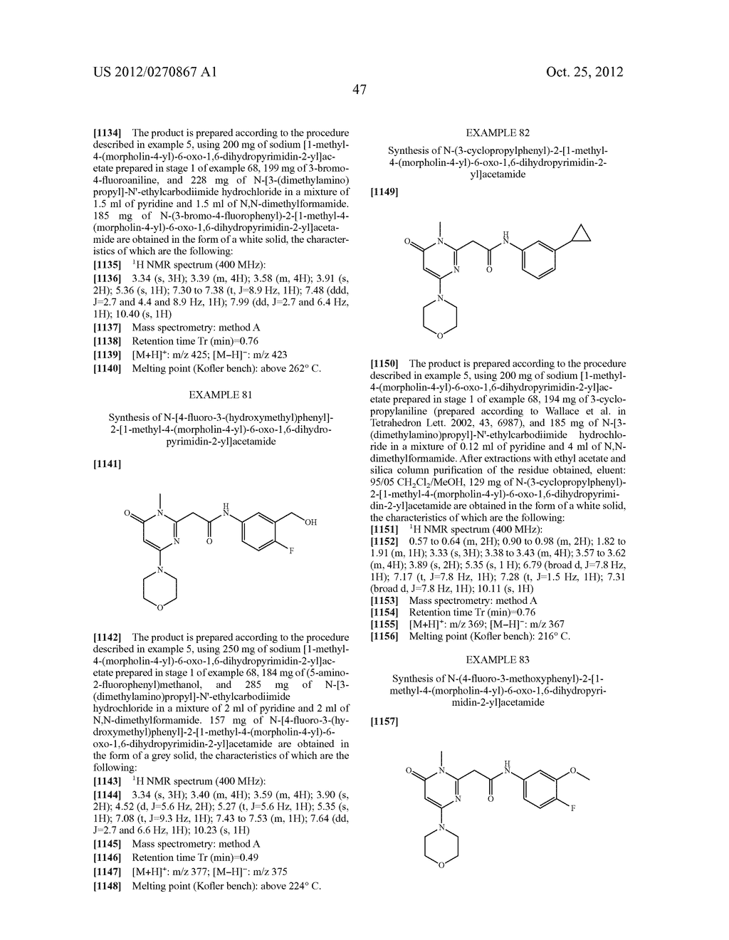 NOVEL (6-OXO-1,6-DIHYDROPYRIMIDIN-2-YL)AMIDE DERIVATIVES, PREPARATION     THEREOF AND PHARMACEUTICAL USE THEREOF AS AKT(PKB) PHOSPHORYLATION     INHIBITORS - diagram, schematic, and image 48