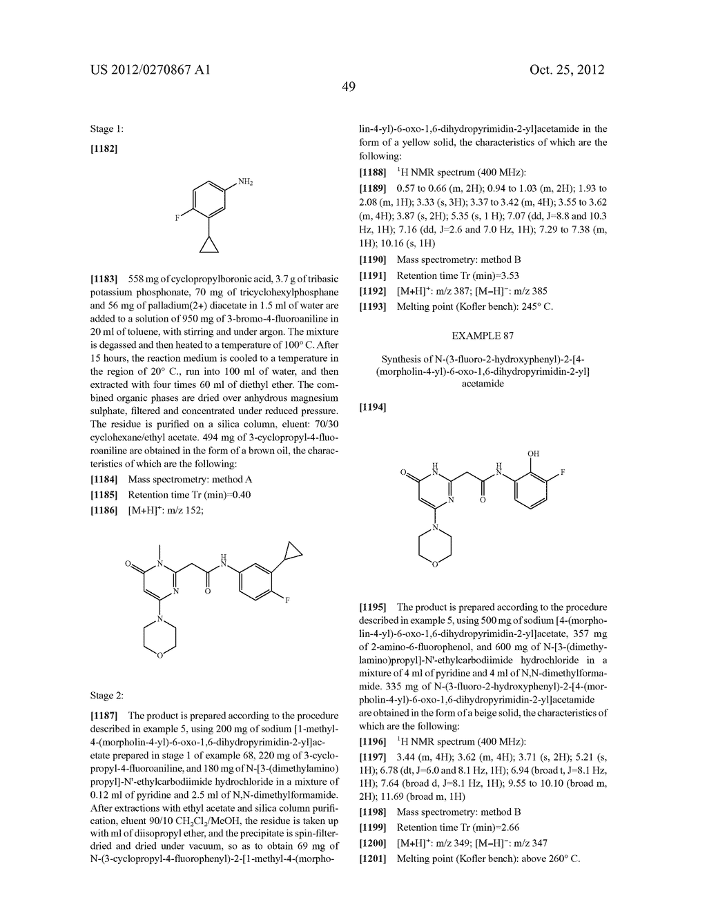 NOVEL (6-OXO-1,6-DIHYDROPYRIMIDIN-2-YL)AMIDE DERIVATIVES, PREPARATION     THEREOF AND PHARMACEUTICAL USE THEREOF AS AKT(PKB) PHOSPHORYLATION     INHIBITORS - diagram, schematic, and image 50