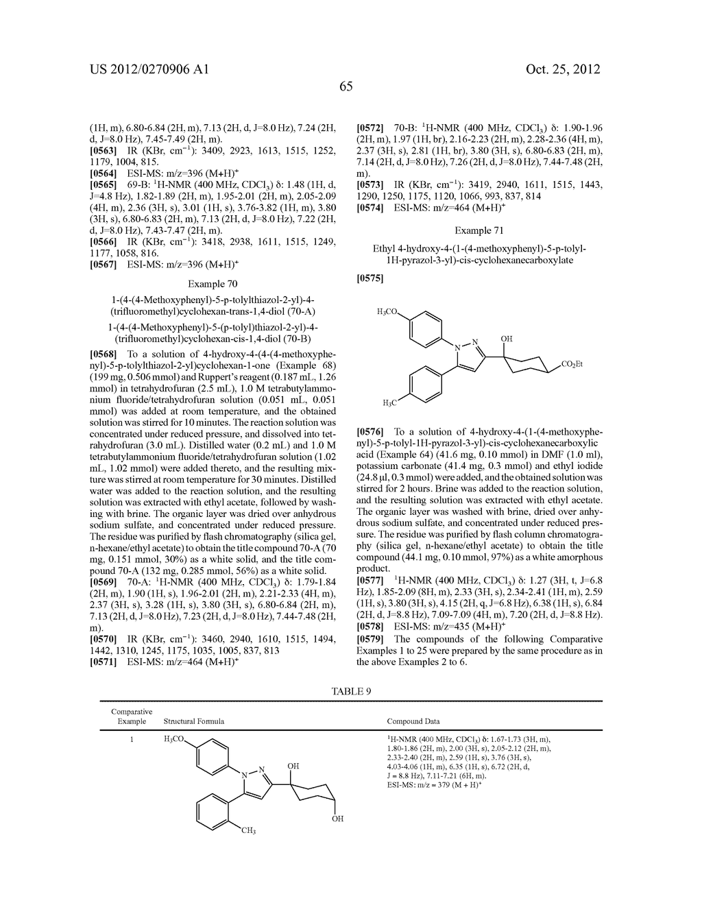 CYCLOHEXANE DERIVATIVE AND PHARMACEUTICAL USE THEREOF - diagram, schematic, and image 70