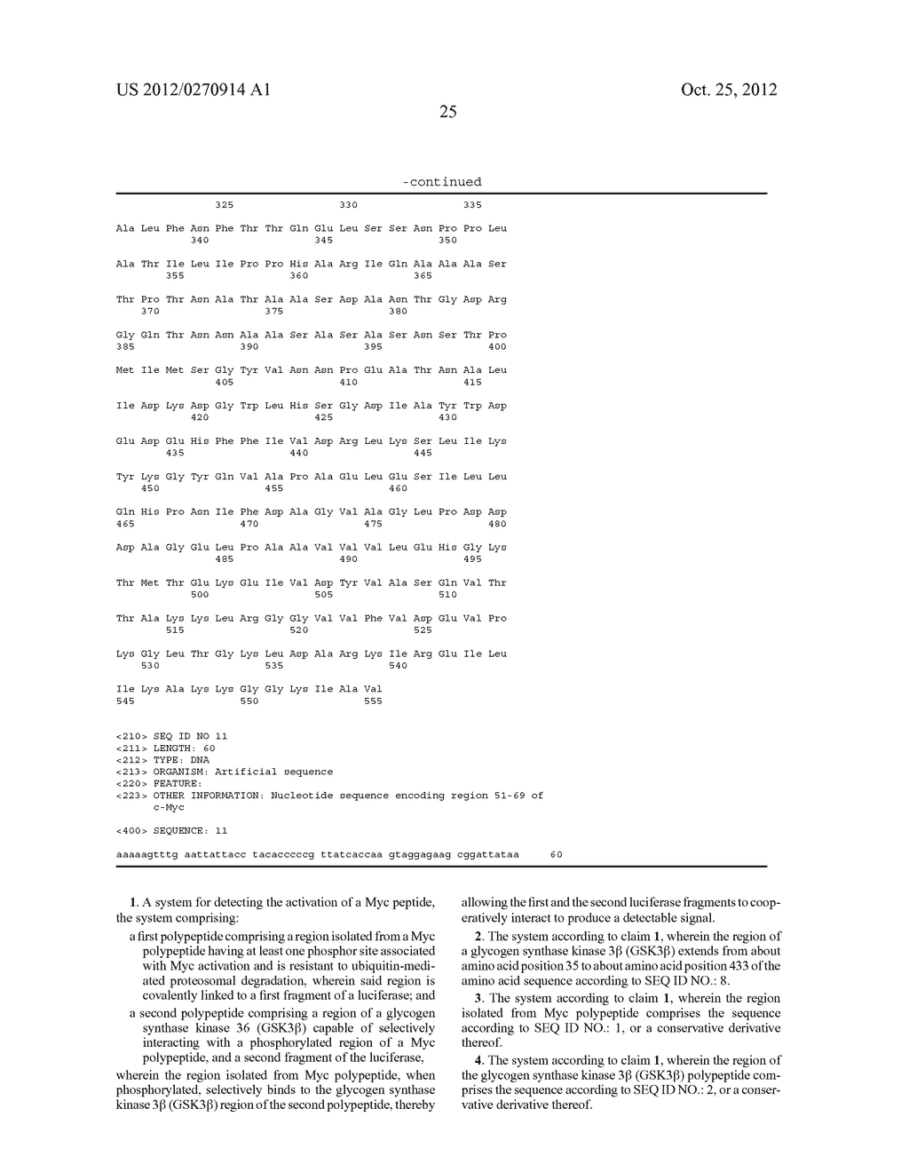 SPLIT-LUCIFERASE C-MYC SENSOR AND USES THEREOF - diagram, schematic, and image 62