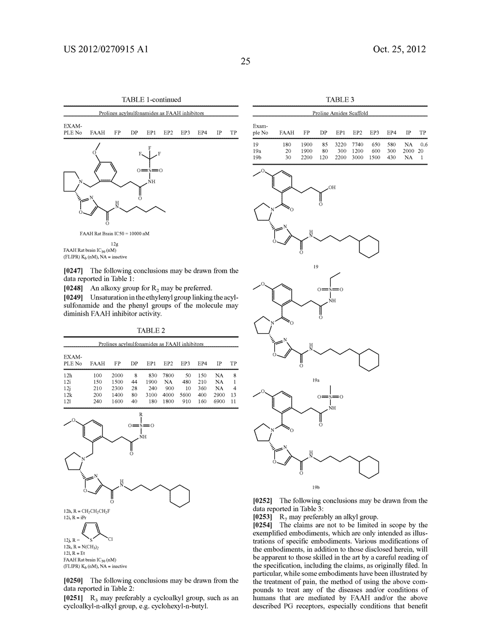 FATTY ACID AMIDE HYDROLASE INHIHIBITORS FOR TREATING PAIN - diagram, schematic, and image 26