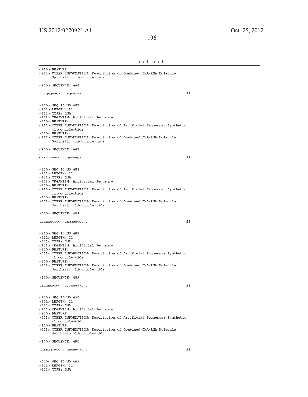 Lipid Formulated Compositions and Methods for Inhibiting Expression of a     Gene from the Ebola Virus - diagram, schematic, and image 221