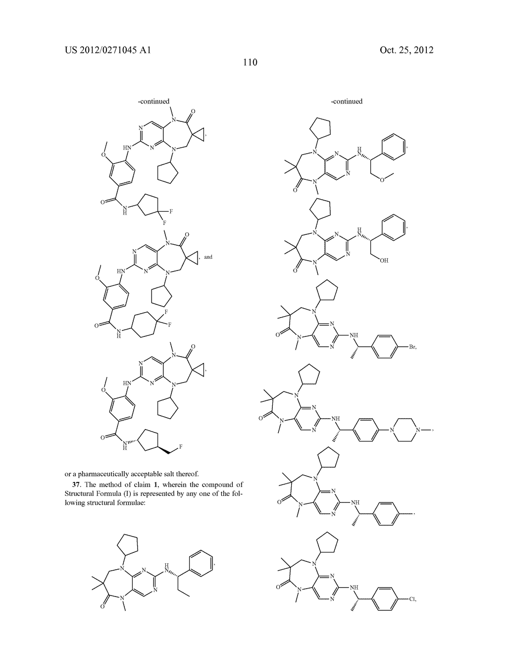 METHODS FOR PREPARING PYRIMIDINE DERIVATIVES USEFUL AS PROTEIN KINASE     INHIBITORS - diagram, schematic, and image 111