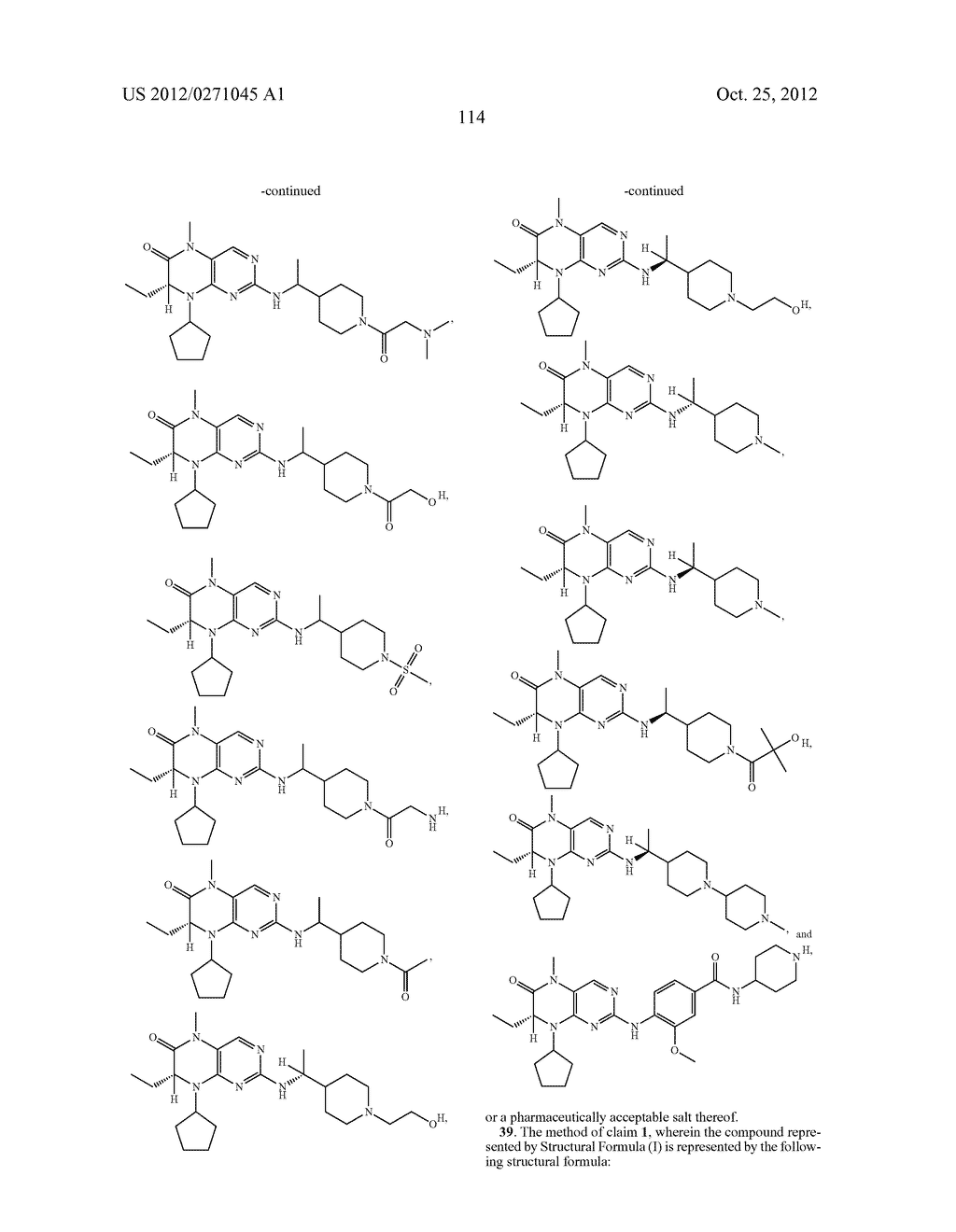 METHODS FOR PREPARING PYRIMIDINE DERIVATIVES USEFUL AS PROTEIN KINASE     INHIBITORS - diagram, schematic, and image 115