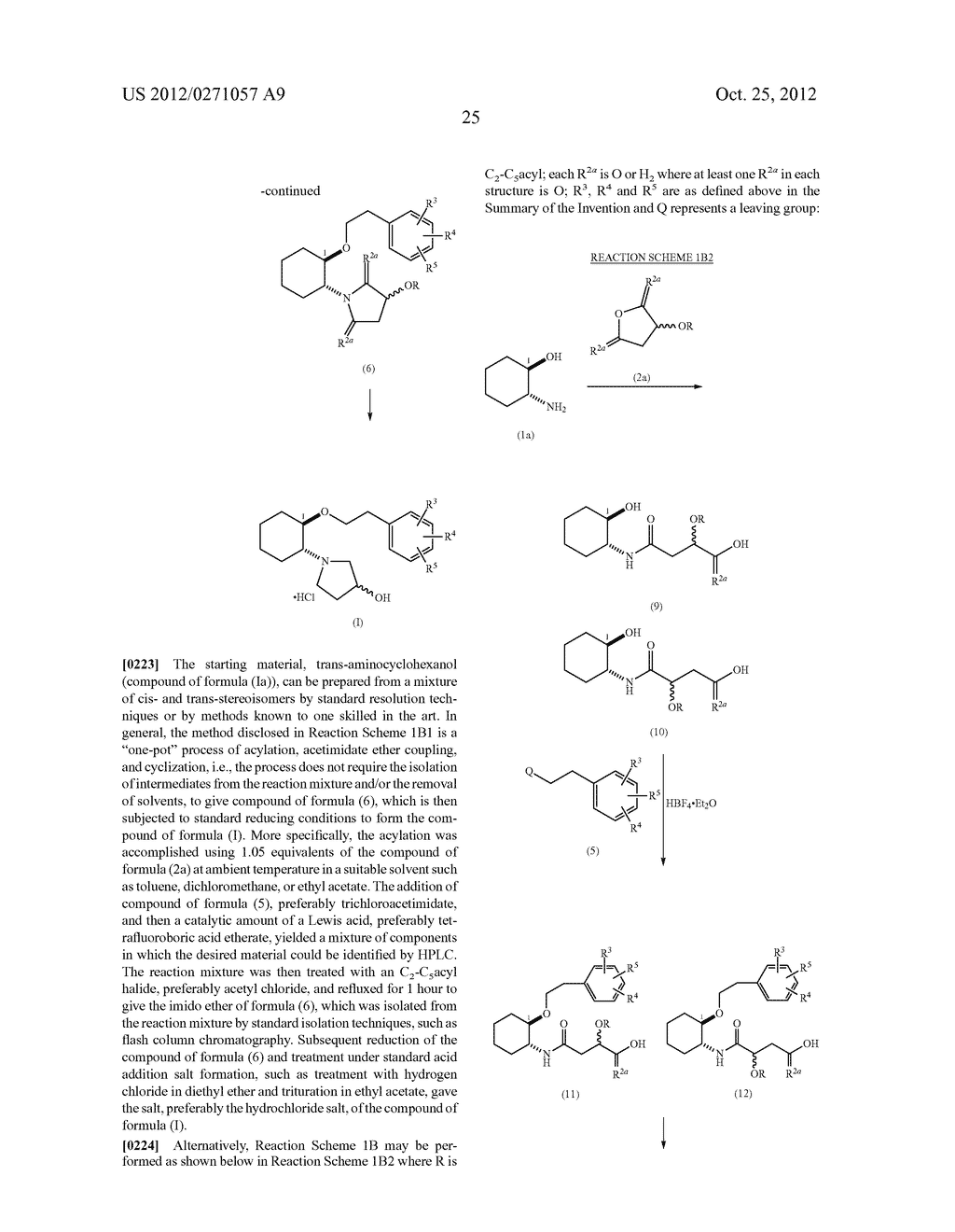 SYNTHETIC PROCESSES FOR THE PREPARATION OF AMINOCYCLOHEXYL ETHER COMPOUNDS - diagram, schematic, and image 26