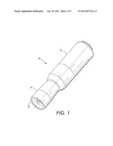 DRUG DELIVERY DEVICES AND METHODS WITH COLLIMATED GAS STREAM AND DRUG     RESERVOIR diagram and image