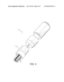 DRUG DELIVERY DEVICES AND METHODS WITH COLLIMATED GAS STREAM AND DRUG     RESERVOIR diagram and image