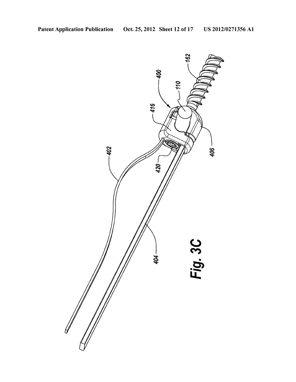 SPINAL IMPLANT WITH A FLEXIBLE EXTENSION ELEMENT - diagram, schematic, and image 13