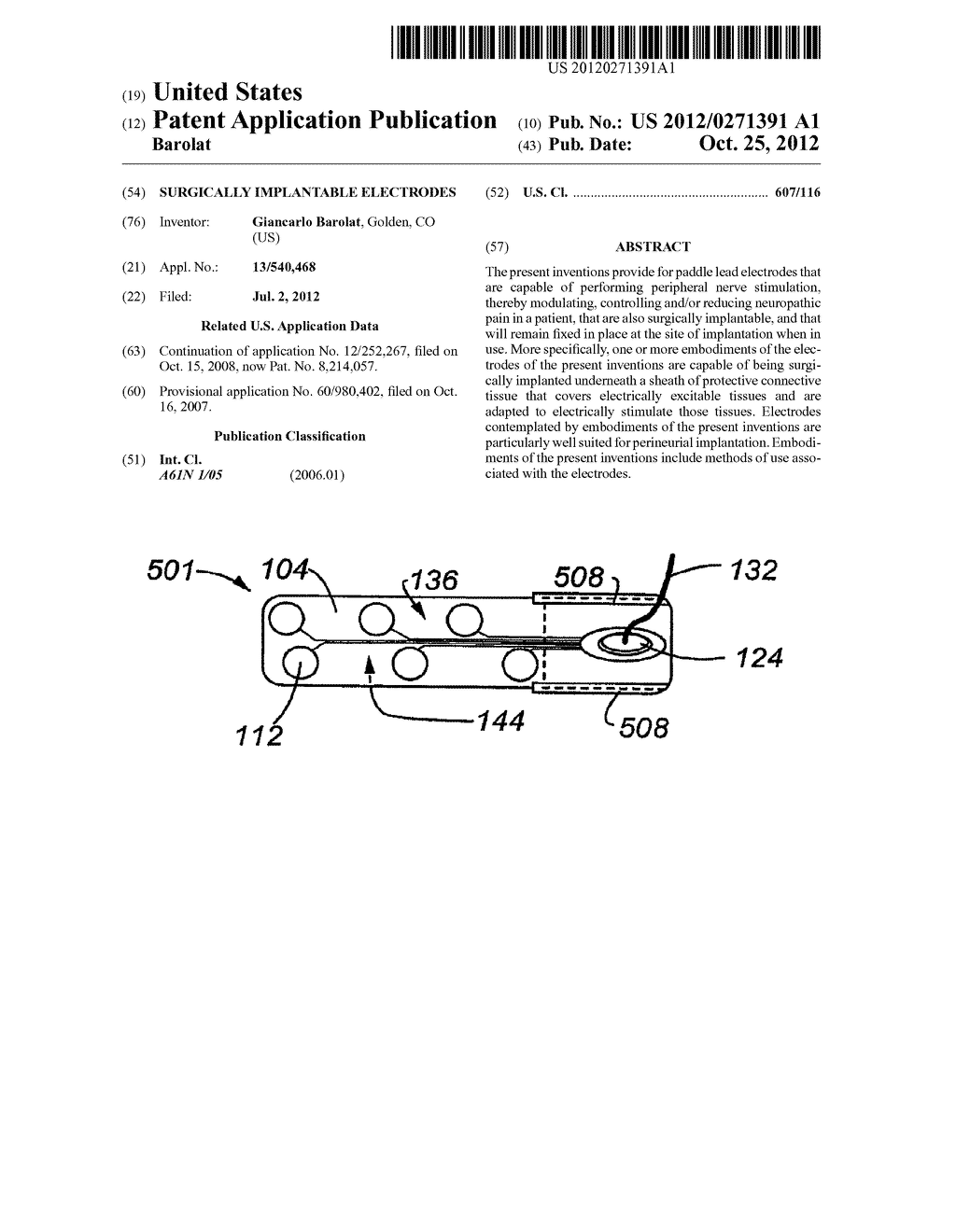 Surgically Implantable Electrodes - diagram, schematic, and image 01