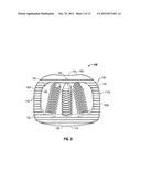 SPINAL INTERBODY SPACER WITH SEMI-CONSTRAINED SCREWS diagram and image