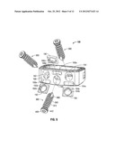 SPINAL INTERBODY SPACER WITH SEMI-CONSTRAINED SCREWS diagram and image