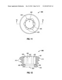 SPINAL INTERBODY SPACER WITH SEMI-CONSTRAINED SCREWS diagram and image