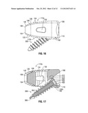 SPINAL INTERBODY SPACER WITH SEMI-CONSTRAINED SCREWS diagram and image