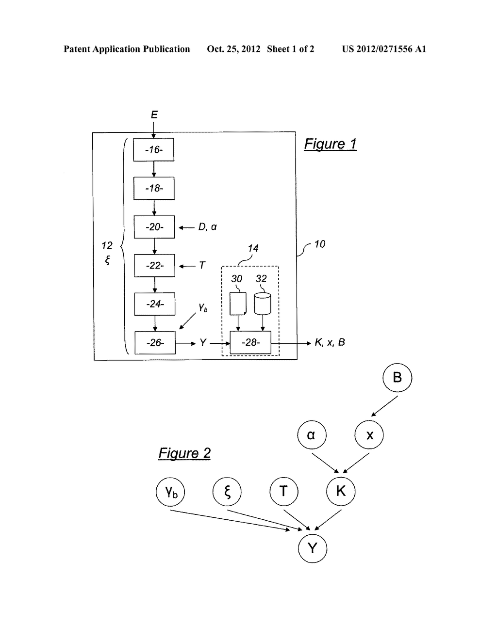 METHOD AND DEVICE FOR ESTIMATING BIOLOGICAL OR CHEMICAL PARAMETERS IN A     SAMPLE, CORRESPONDING METHOD FOR AIDING DIAGNOSIS - diagram, schematic, and image 02