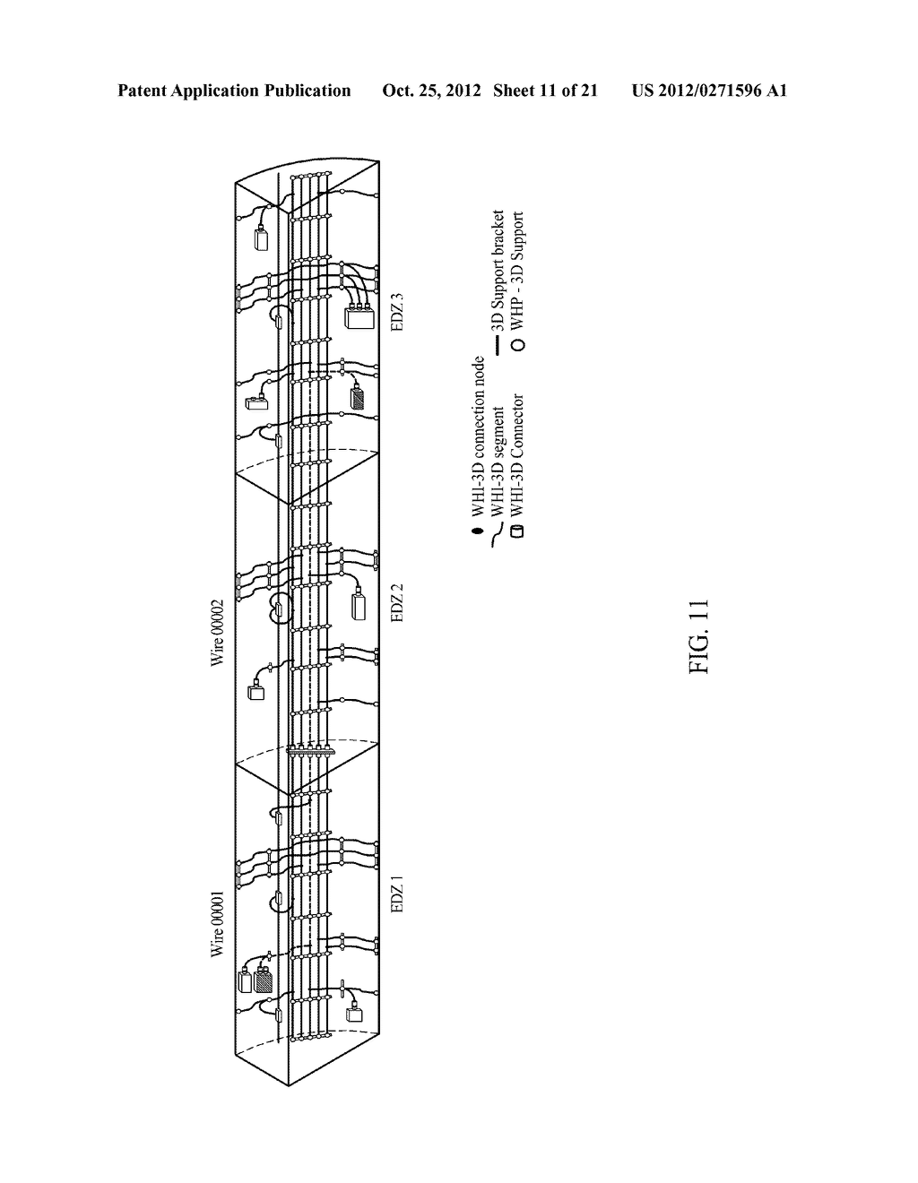 SYSTEMS AND METHODS FOR AIRPLANE ELECTRICAL SYSTEM CONNECTION ROUTING AND     VISUALIZATION WITH TOPOLOGY DETERMINATION - diagram, schematic, and image 12