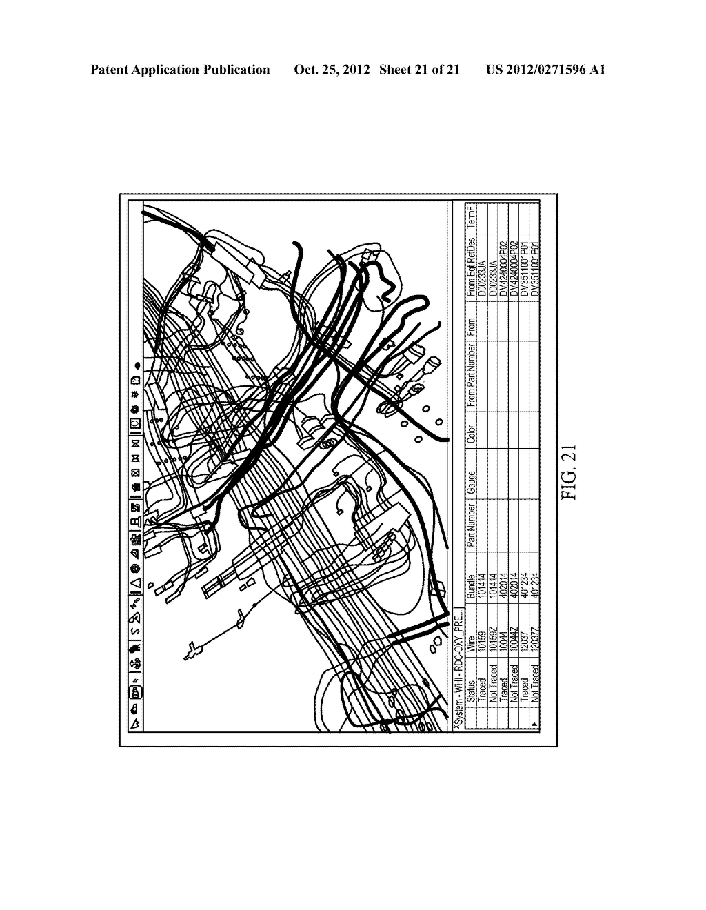 SYSTEMS AND METHODS FOR AIRPLANE ELECTRICAL SYSTEM CONNECTION ROUTING AND     VISUALIZATION WITH TOPOLOGY DETERMINATION - diagram, schematic, and image 22