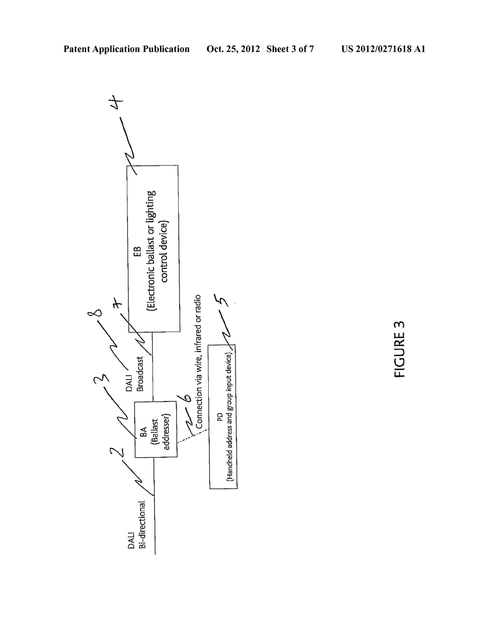 SYSTEM FOR CONFIGURING A LIGHTING CONTROL DEVICE OR THE LIKE IN A NETWORK     OF LIGHTING CONTROL DEVICES - diagram, schematic, and image 04